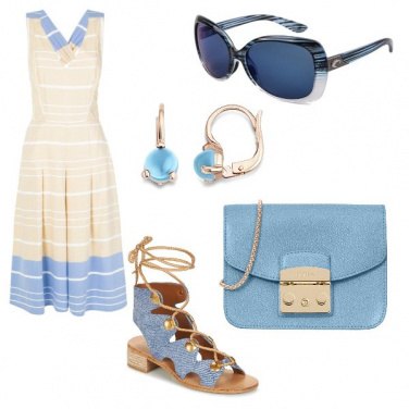 Outfit Avion e beige