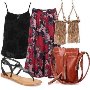 Outfit Una gipsy etnica