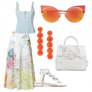 Outfit Succo d\'arancia sul lungolago