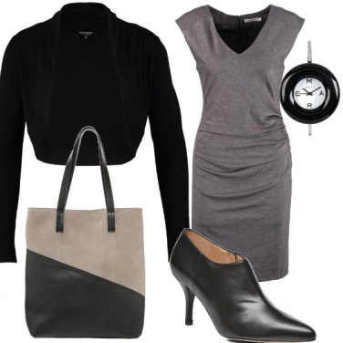 Outfit Grigio da ufficio