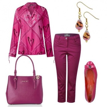 Outfit Giochi di fucsia