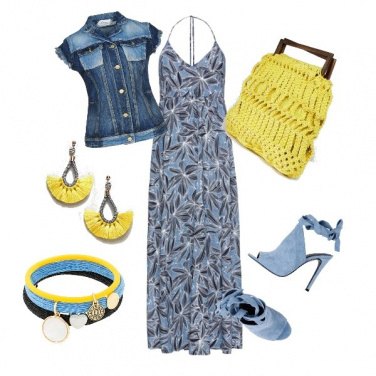 Outfit #Celeste e Sole