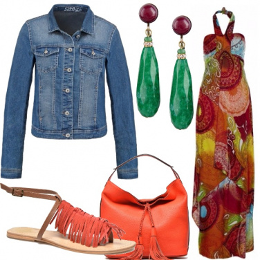 Outfit Gipsy e fiori