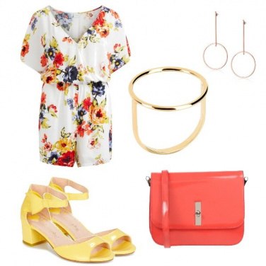 Outfit Tuta floreale