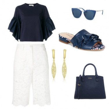 Outfit Glamour blue