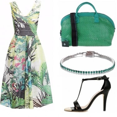 Outfit Incontaminato verde