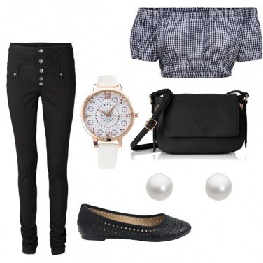 Outfit Perle bianche