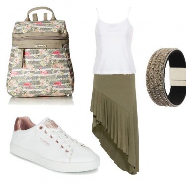 Outfit Lo zaino a fiori