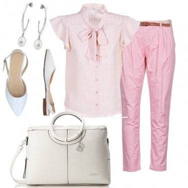 Outfit Scarpa flat in ufficio