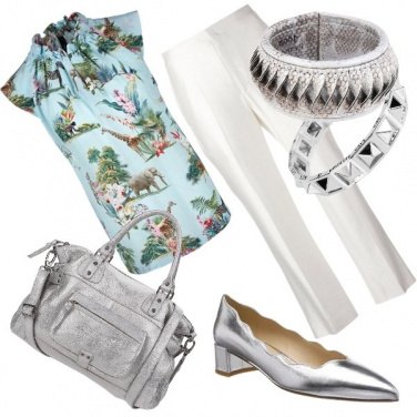 Outfit Argento vivo
