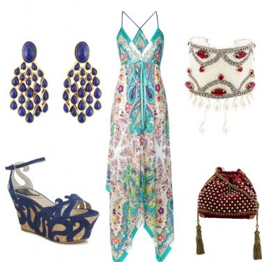 Outfit Etnico chic