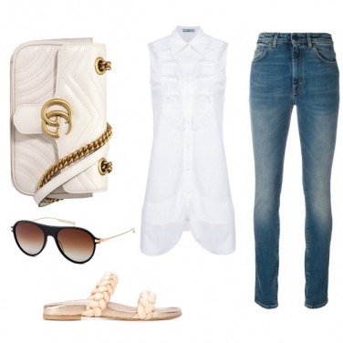 Outfit Ciabattina glam