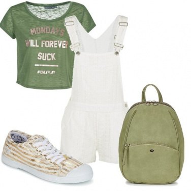 Outfit Zaino in spalla