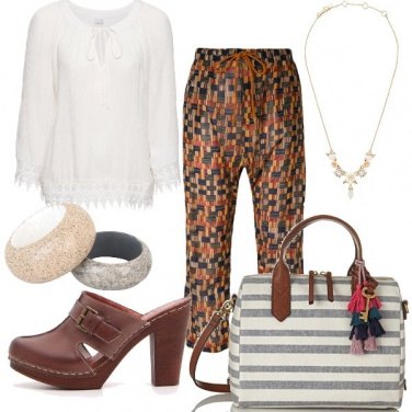 Outfit Marrone da giorno