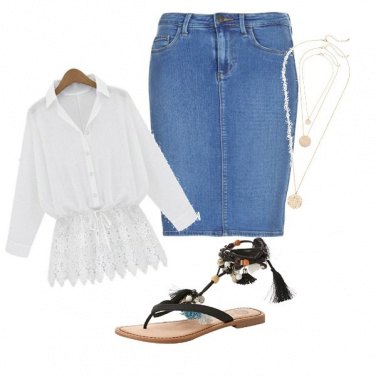 Outfit Jeans e sandali