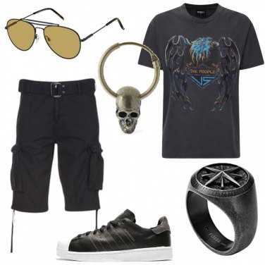 Outfit Biker Rock Uomo: 77 Outfit Uomo | Bantoa