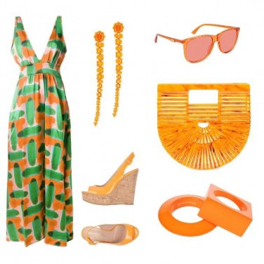 Outfit Tocco di arancione