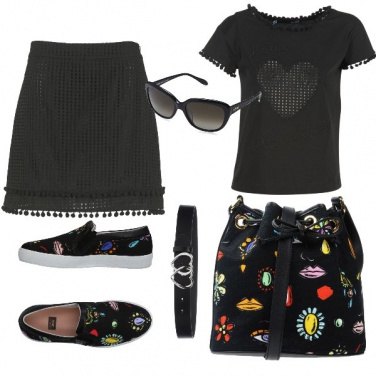 Outfit Total Moschino