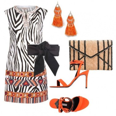 Outfit Etnico ma chic