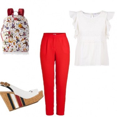 Outfit Semplicemente rosso!!