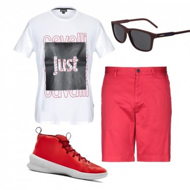 Outfit Gafas graduadas Rojo Hombre: 1 Outfit Hombre | Bantoa