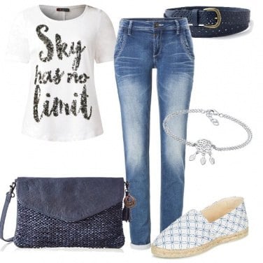 Outfit Un jeans e una maglietta