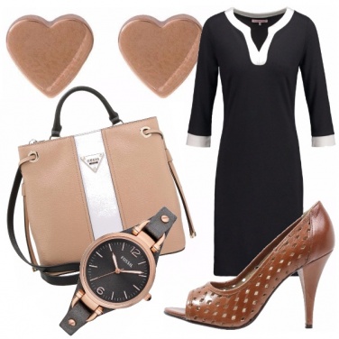 Outfit Minimal chic in ufficio