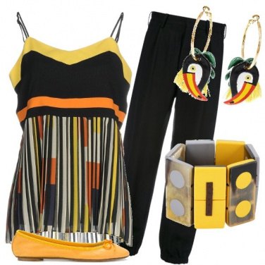 Outfit Giallo come il sole