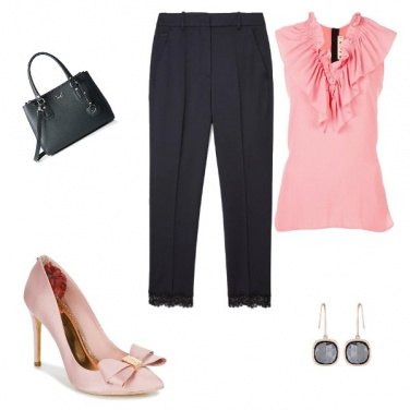 Outfit Rosa Casual