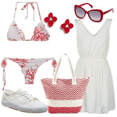 Outfit Il bikini con i coralli