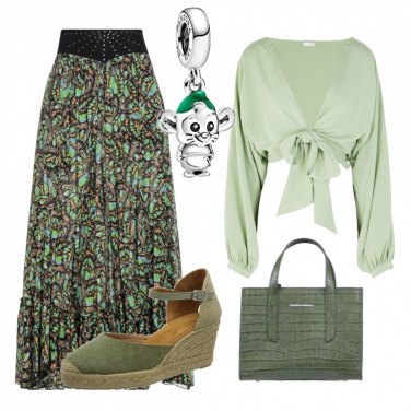 Outfit Camisas Verde Mujer: 3 Outfit Mujer | Bantoa