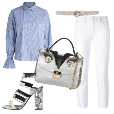 Outfit La camicia con gli sbuffi