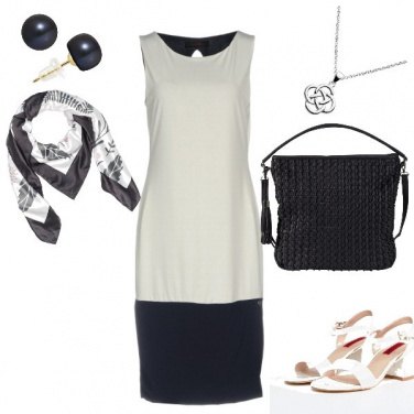 Outfit Chic, bianco e nero