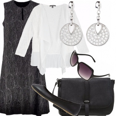 Outfit Ancora bianco e nero