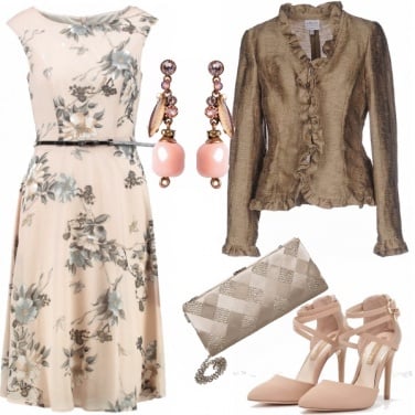 Outfit Elegante e romantico