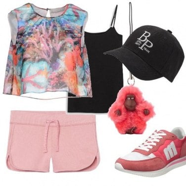 Outfit Pink run