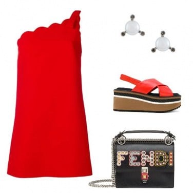 Outfit Le zeppe rosse