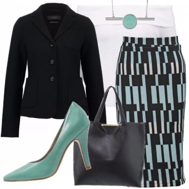 Outfit Blazer nero