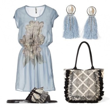 Outfit Bon ton etnico