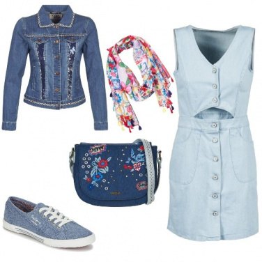 Outfit Coperta di jeans