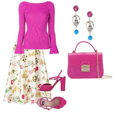 Outfit La gonna a ruota