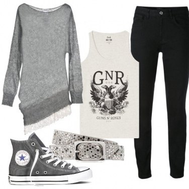 Outfit Al concerto dei Guns n Roses
