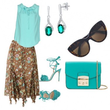 Outfit Tiffany e terra