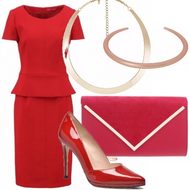 Outfit Una femme fatale a un ricevimento
