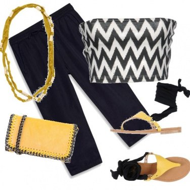 Outfit Pantalone Capri