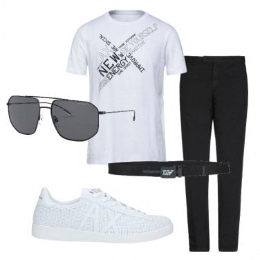 Outfit Pantaloni Nero Uomo: 5 Outfit Uomo | Bantoa