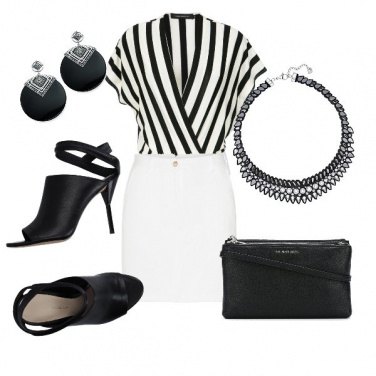 Outfit Nero e bianco