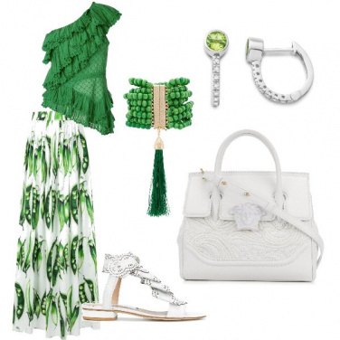 Outfit Party in giardino