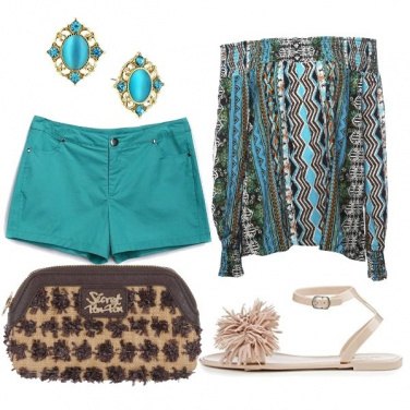 Outfit Turchese