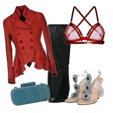 Outfit Tocco di colore - serata sexy
